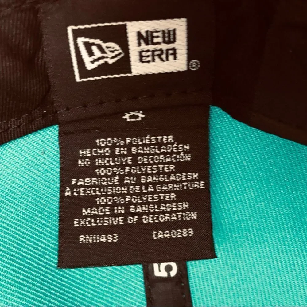 Miami Dolphins Embroidered Logo Elements Collection 59FIFTY Snapback Cap Hat - Picture 8 of 9
